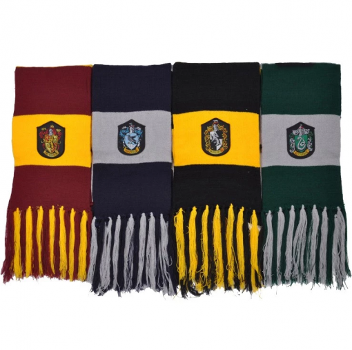 Newplay Harry Potter halsduk scarf gryffindor slytherin ravenclaw hufflepuff 2 (2)