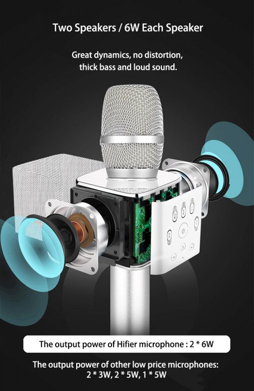 newplay bluetooth karaoke mikrofon 12W X37