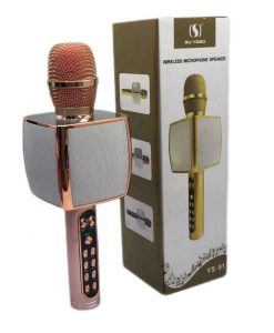 newplay bluetooth karaoke mikrofon YS-91 rosé