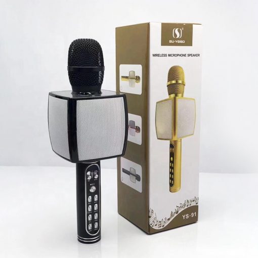 Newplay bluetooth karaoke mikrofon YS-91 svart