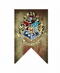 Newplay harry potter flagga vimpel hogwarts 1