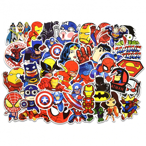 Newplay klistermärken stickers marvel superhjältar
