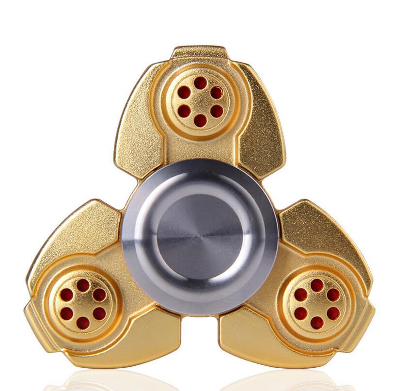 Fidget Spinner Alu Bronze-Metallic Coole Optik 