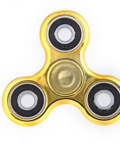 newplay fidget spinner metallfärgad guld