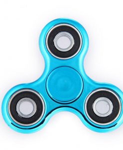 newplay fidget spinner metallfärgad turkos