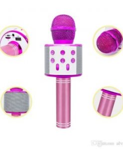 Newplay ws-858 light rosa KTV bluetooth karaokemikrofon